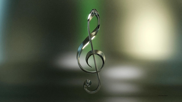 Metal treble string wall blurry free wallpaper - medium preview image
