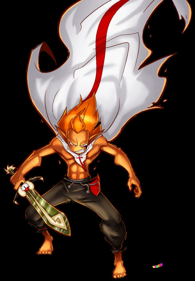 Cartoon red white tail skateboard free wallpaper - medium preview image