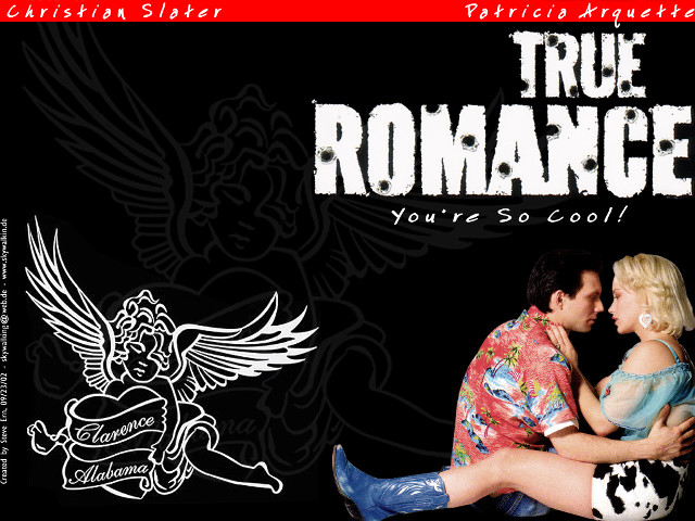 Man woman red border black free wallpaper - medium preview image