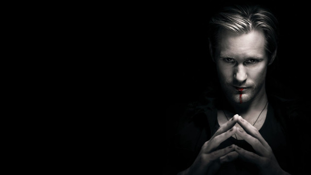 Man bloodied face hands dark free wallpaper for desktop - medium preview image