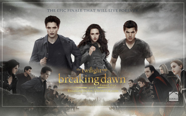 Group people poster twilight breaking free wallpaper - medium preview image