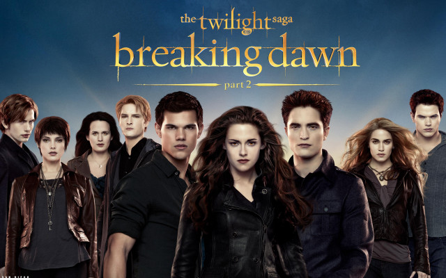 Twilight saga breaking dawn poster free wallpaper - medium preview image