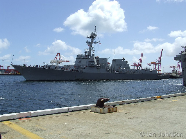 Large ship dock dog man free wallpaper - medium preview image