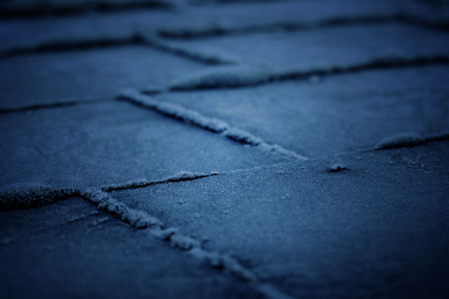 Blue blanket diamond pattern black free wallpaper - medium preview image