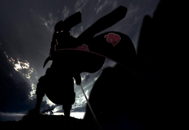 Silhouette person backpack walking adventure free wallpaper - medium preview image