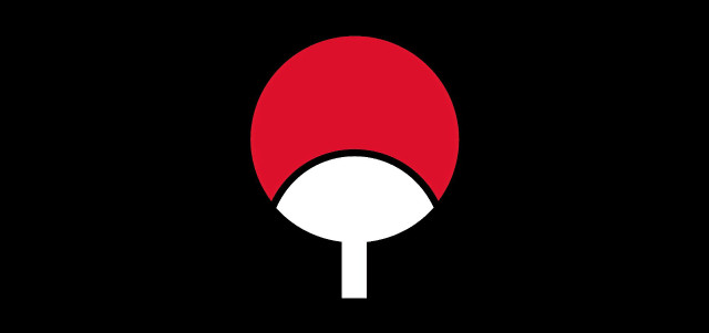 Red white object black background free wallpaper - medium preview image