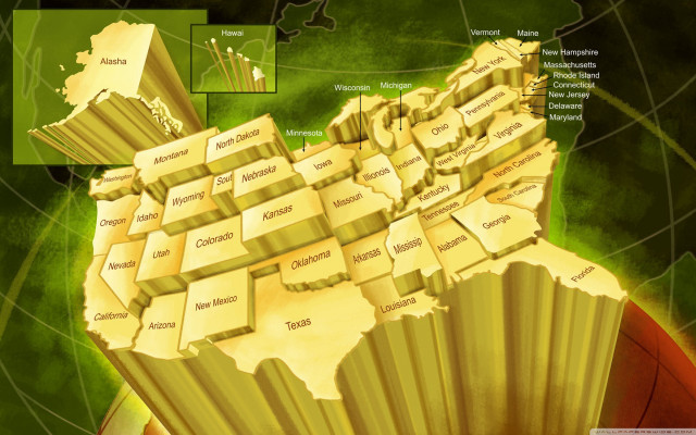 Map united states major cities free wallpaper - medium preview image