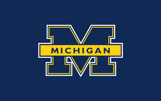 Michigan typographic style pixel art free wallpaper - medium preview image