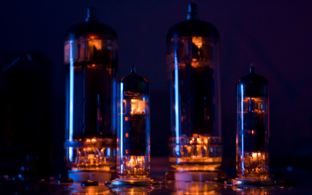 Three tubes tabletop purple background free wallpaper - medium preview image