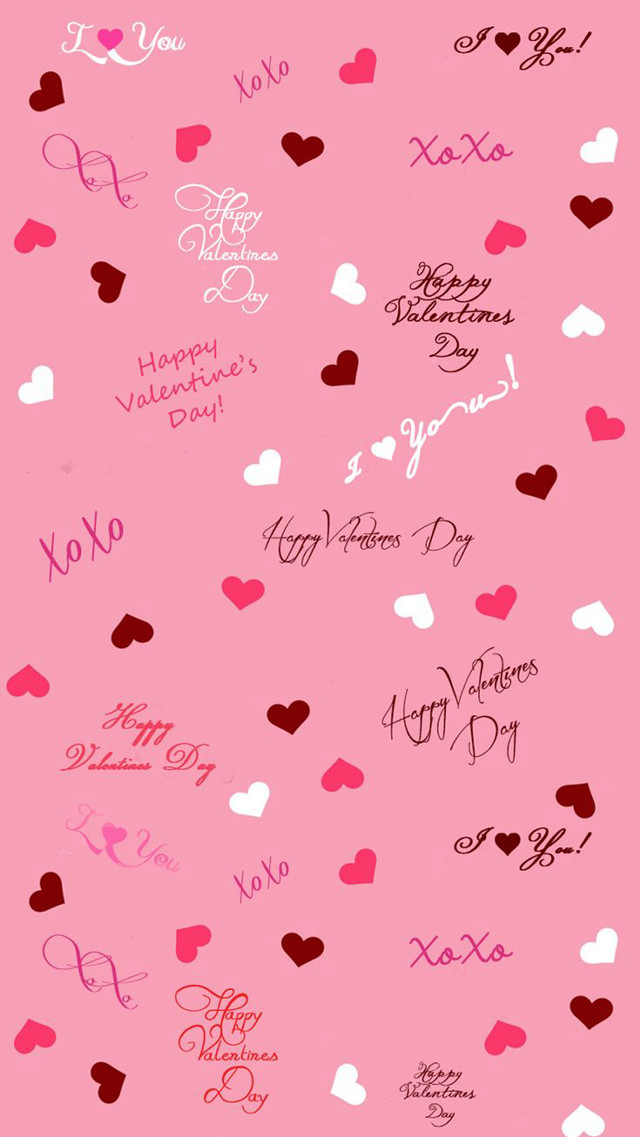 Pink hearts valentine carlos trillo free wallpaper - medium preview image