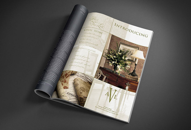Magazine living room lamp side free wallpaper - medium preview image