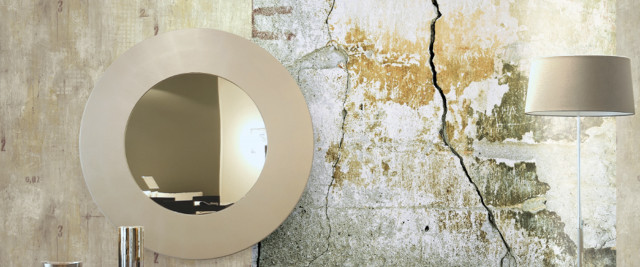 Bathroom mirror lamp peeling paint free wallpaper - medium preview image