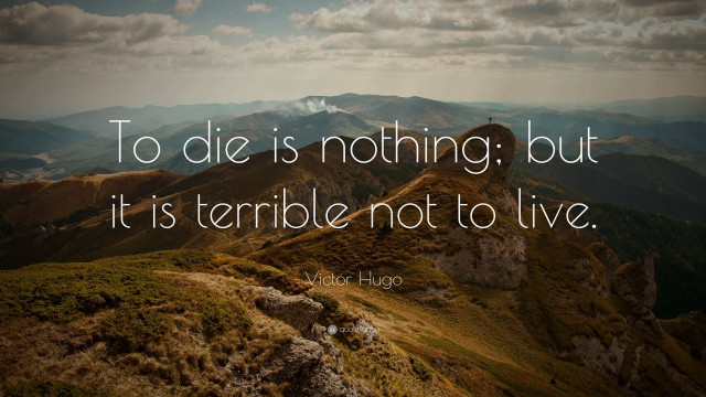 Quote mountain sky clouds live free wallpaper - medium preview image
