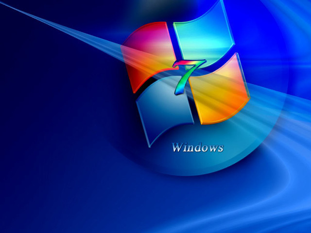 Blue background window logo blue free wallpaper - medium preview image
