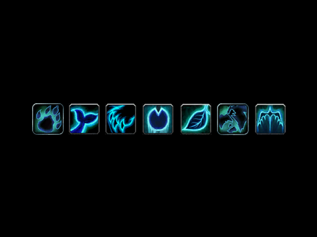 Game icons black background blue free wallpaper - medium preview image