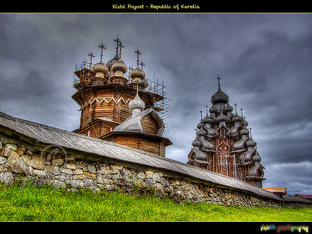 Stone wall building steeple cross free wallpaper - medium preview image