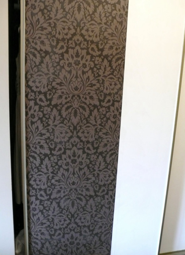 White refrigerator black white pattern free wallpaper - medium preview image