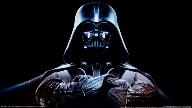 Darth vader dark background glowing #2 free wallpaper - medium preview image