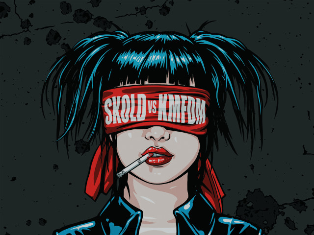 Woman cigarette blindfold sold to free wallpaper - medium preview image