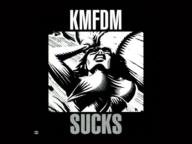 Black white person knife kmfdm free wallpaper - medium preview image