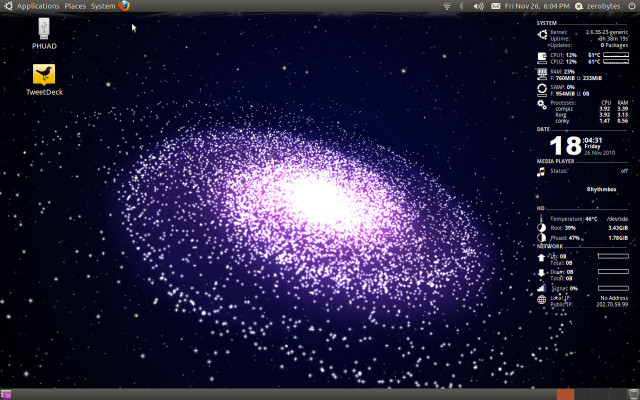 Computer screen galaxy background text free wallpaper - medium preview image