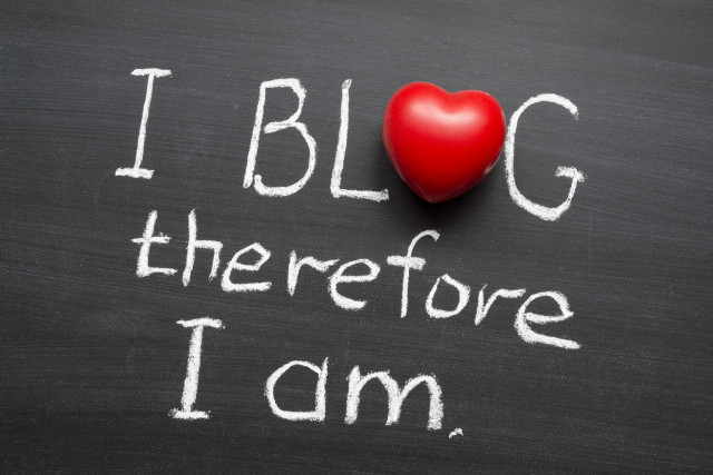 Heart blackboard red i blog free wallpaper - medium preview image