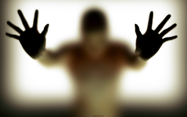 Blurry person hands window white #3 free wallpaper - medium preview image