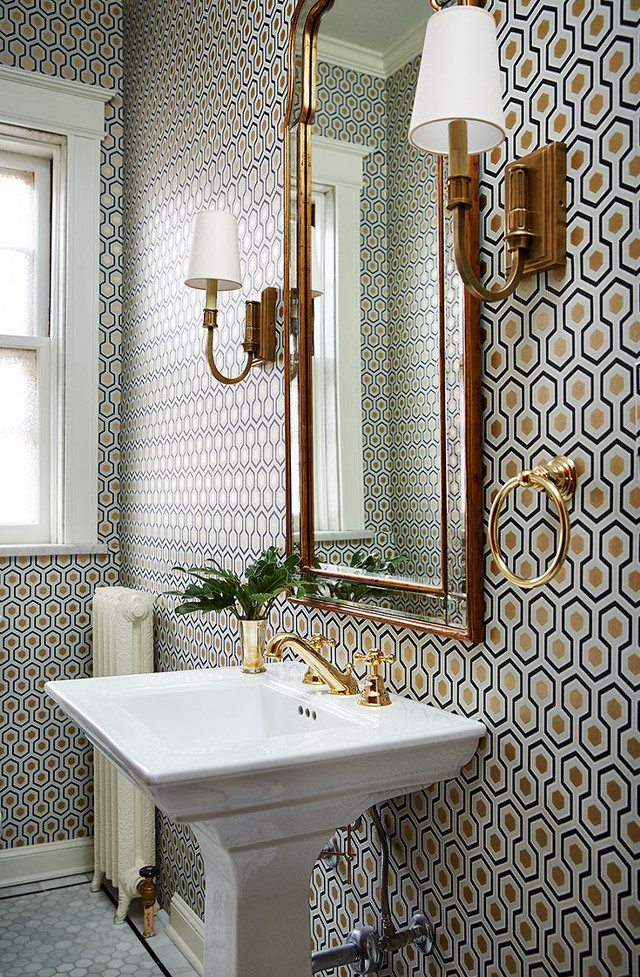 Bathroom sink mirror wallpaper window free wallpaper - medium preview image