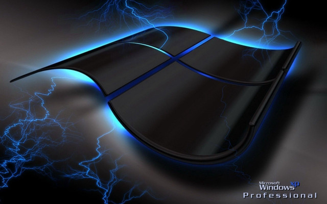 Computer mouse lightning blue energy free wallpaper - medium preview image