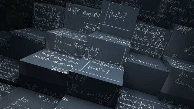 Black boxes stacked room writing free wallpaper - medium preview image