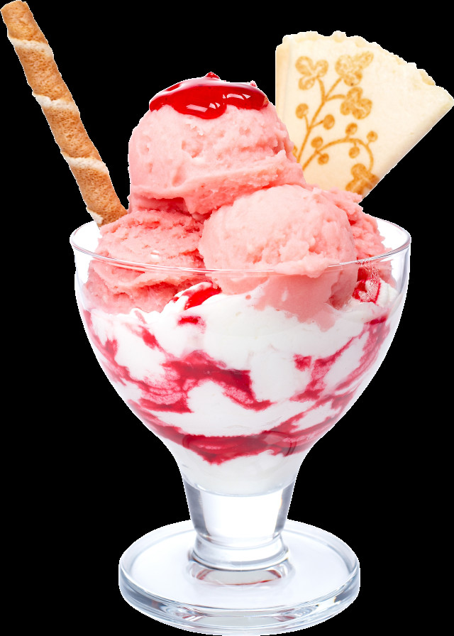 Ice cream bowl cookie spoon free wallpaper - medium preview image