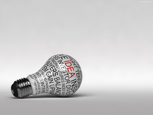 Light bulb words light bulb free wallpaper for desktop - medium preview image