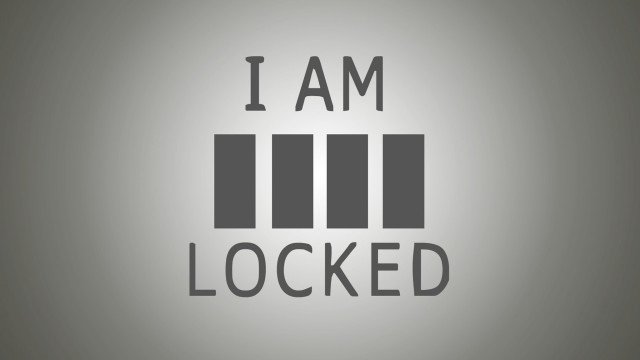 Gray black logo i am free wallpaper - medium preview image