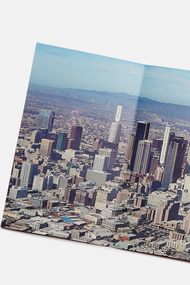 City view plane tall buildings free wallpaper - medium preview image