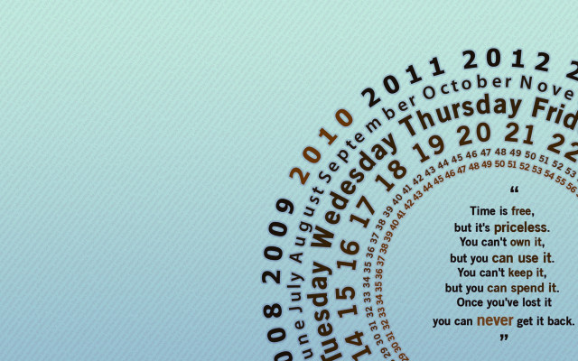 Circle of words quote in free wallpaper - medium preview image
