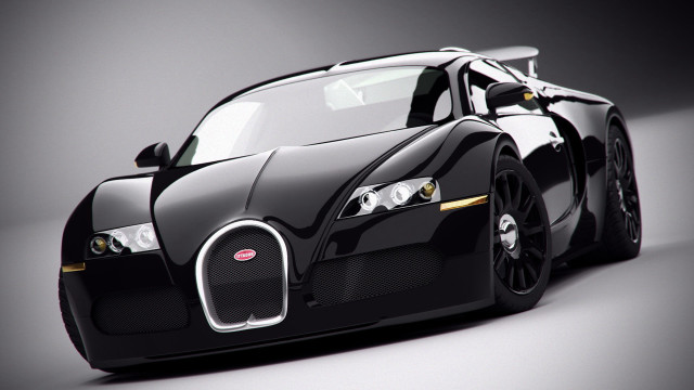 Black bugatti car image #2 free wallpaper - medium preview image