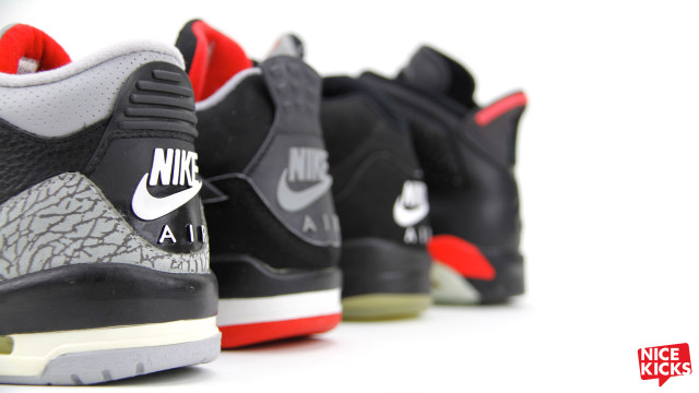 Sneakers white background red accents #2 free wallpaper - medium preview image
