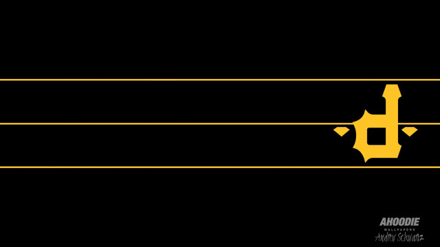 Black yellow background stripes pattern free wallpaper - medium preview image