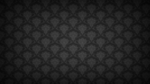 Black wallpaper flower pattern side free wallpaper - medium preview image