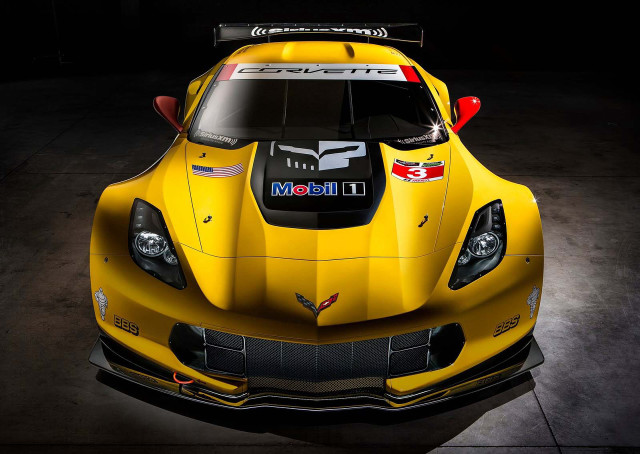 Yellow sports car hood up free wallpaper - medium preview image