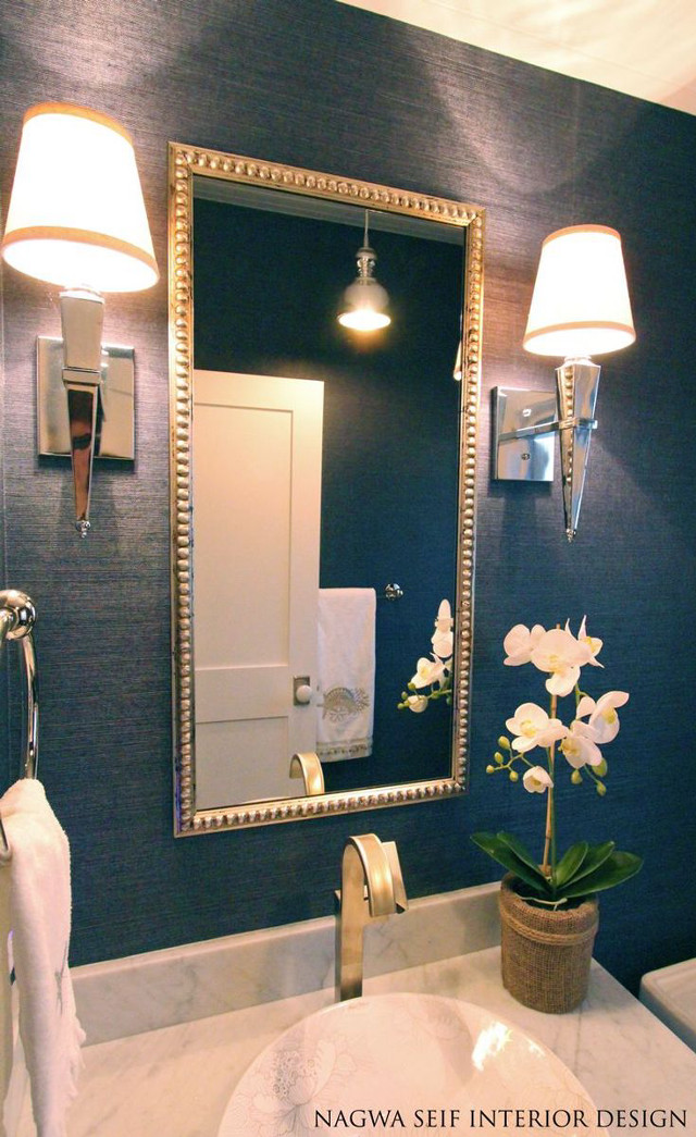 Bathroom sink mirror lights flower free wallpaper - medium preview image