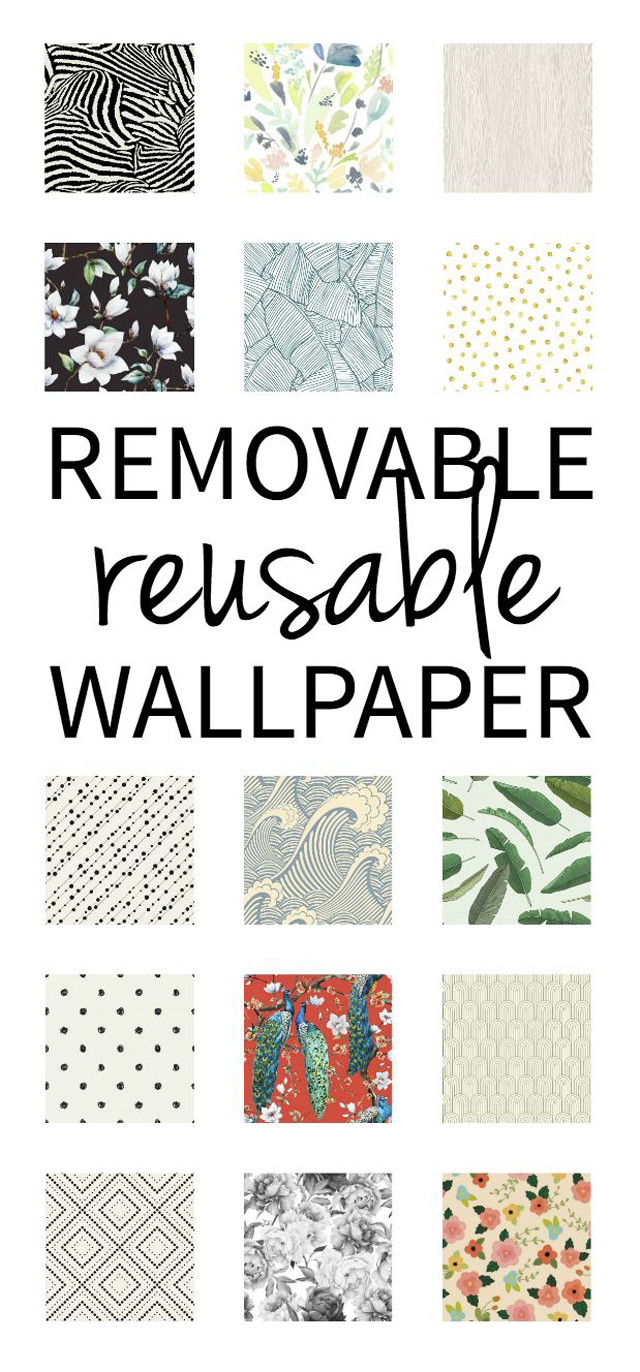 Removable reusable wallpaper black white free wallpaper - medium preview image