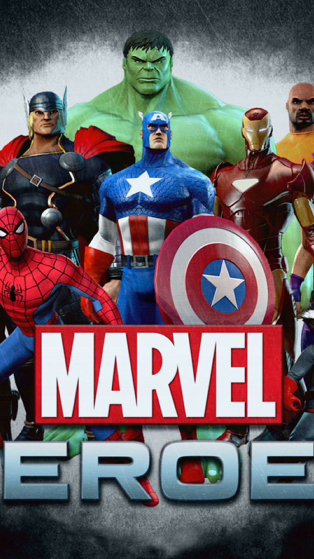 Marvel hero avengers superheroes group free wallpaper - medium preview image