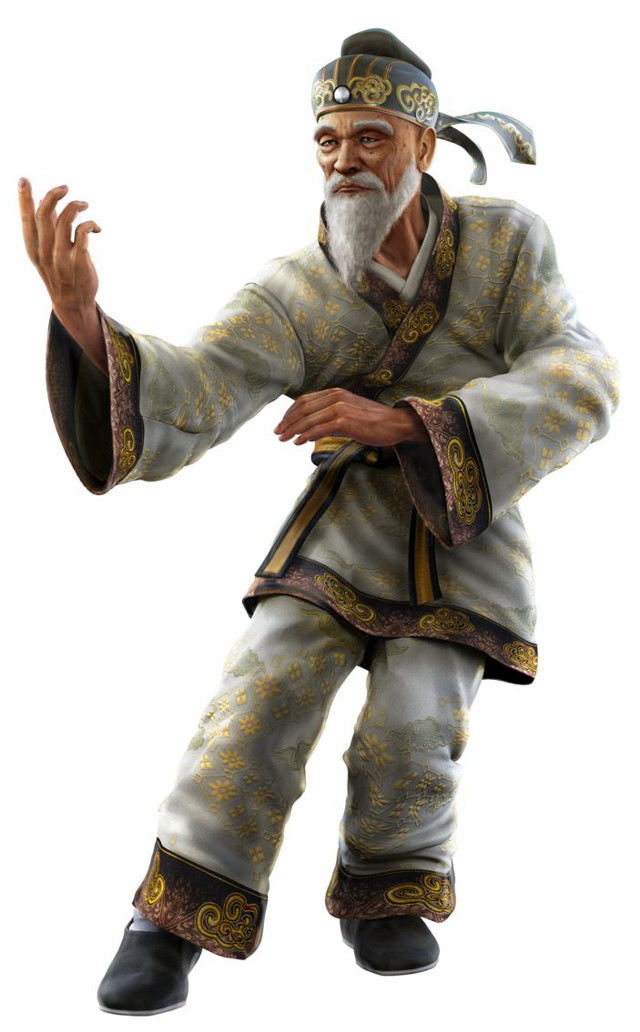 Statue man white beard blue free wallpaper - medium preview image