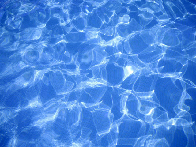 Pool blue water white frisbee #3 free wallpaper - medium preview image