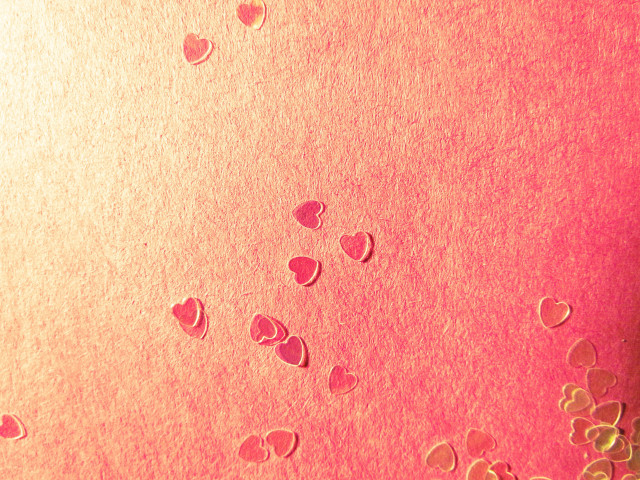 Cell phone hearts pink background free wallpaper - medium preview image