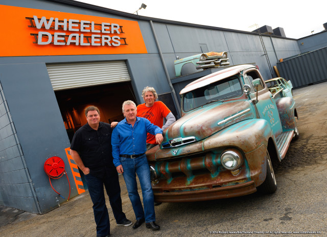 Three men truck wheeler dealers free wallpaper - medium preview image