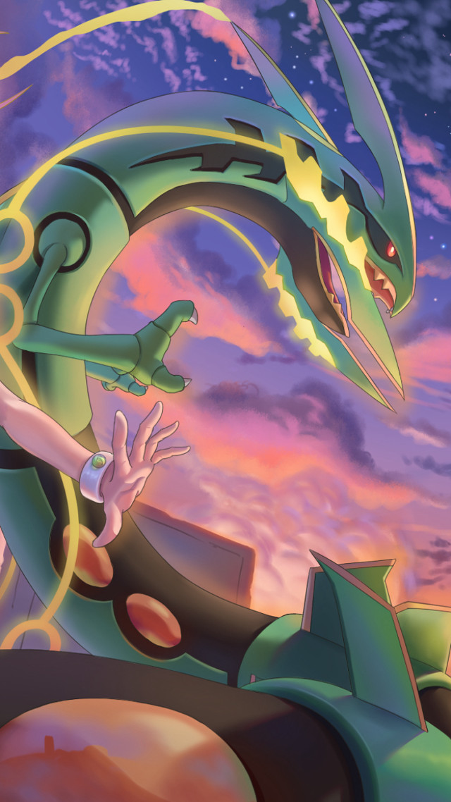 Cartoon character flying dragon clouds free wallpaper - medium preview image