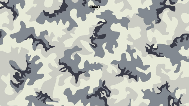 Camouflage pattern omo black white free wallpaper - medium preview image