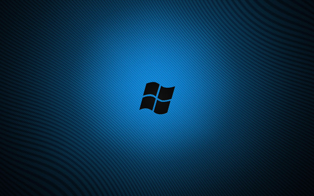 Blue background black blue logo #2 free wallpaper - medium preview image